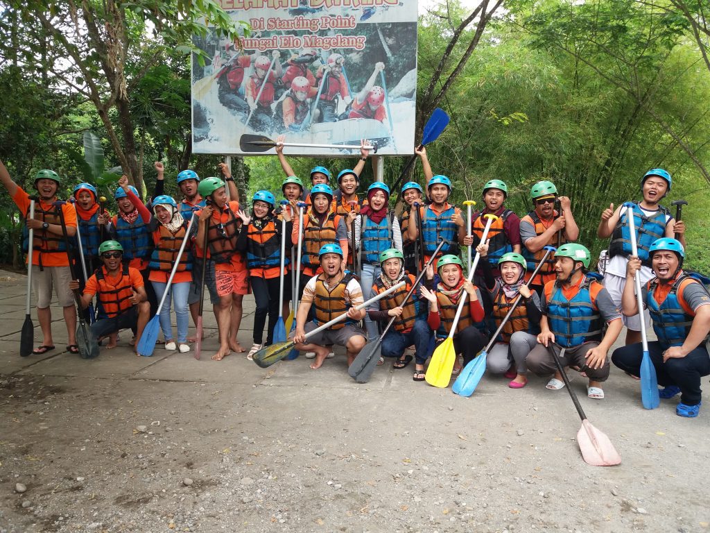 WJP Rafting di Sungai Elo Magelang
